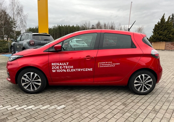 Renault Zoe cena 118000 przebieg: 9970, rok produkcji 2022 z Zambrów małe 154